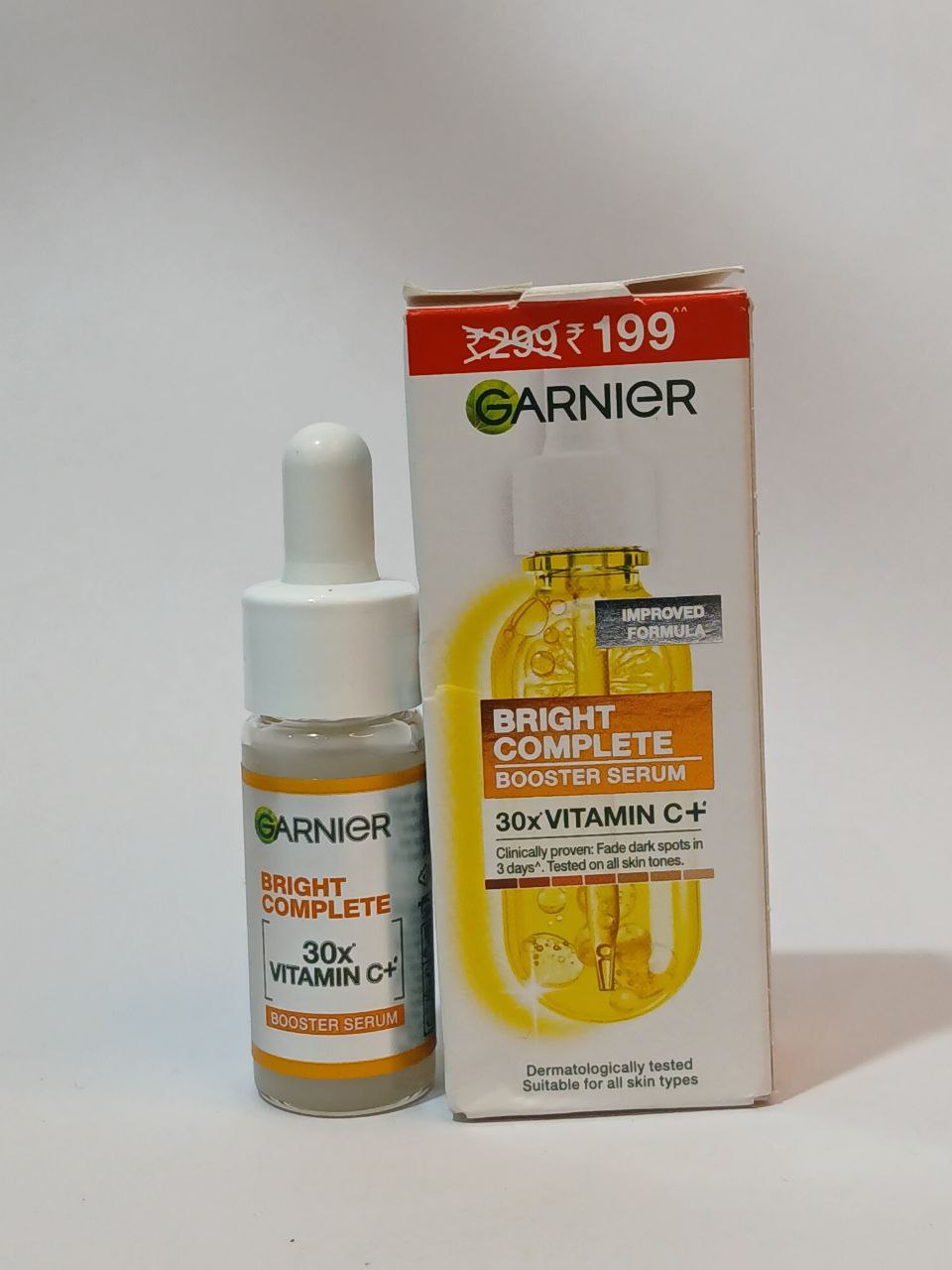 GARNIER BRIGHT COMPLETE BOOSTER SERUM